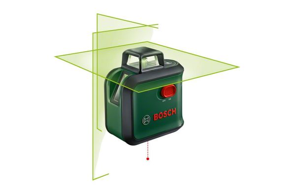 Нівелір лазерний лінійний Bosch AdvancedLevel 360 Basic 24 м 0.4 мм/м (0603663B03)