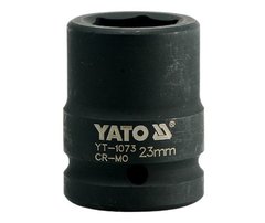 Головка торцева 3/4 "23 мм 6-гранна ударна Yato YT-1073