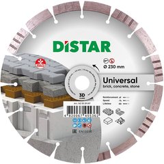 Круг відрізний алмазний Distar Bestseller Universal 1A1RSS C3 230 мм 22.23 мм (14315129017)