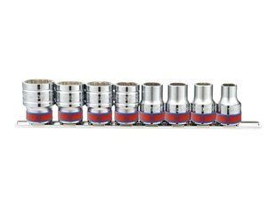 Набір головок торцевих 1/2 "10-22 мм 12-гранних 8 шт KING TONY 4010MR