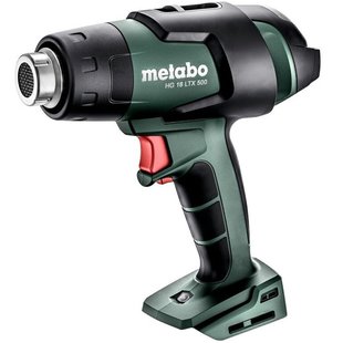 Фен будівельний аккумуляторний Metabo HG 18 LTX 500 18 В (610502850)