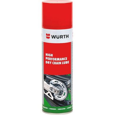 Мастило для ланцюга Wurth Dry Chain Lube для мотоциклів 0.15 л (089301514)