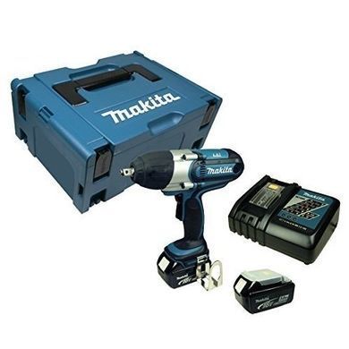 Гайковерт акумуляторний ударний Makita 18 В 3 Ач (DTW450RFJ)
