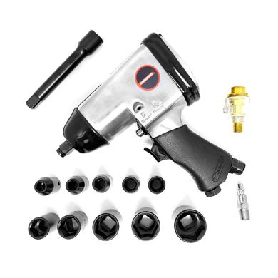 Pneumatic wrench Aeropro 350 Nm 1/2" with a set of accessories (RP7808)