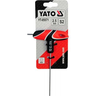 Imbus key Yato T-shaped hex 2.5 mm (YT-05571)