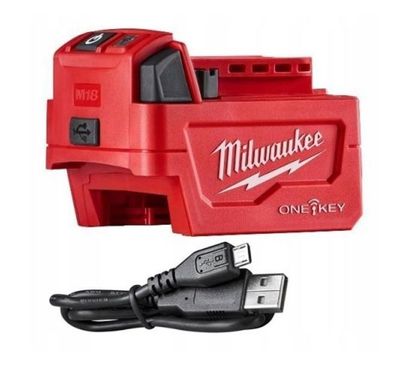 Адаптер акумуляторний Milwaukee M18 Fuel One Key 18 В Micro USB (4933451386)