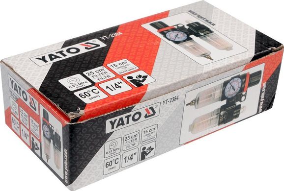 Блок для підготовки повітря YATO YT-2384