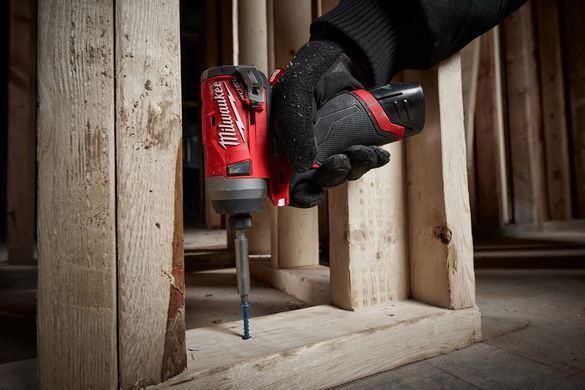 Гайковерт акумуляторний ударний імпульсний Milwaukee M12 FID-202X 12 В 1/4" (4933459823)