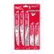 Reciprocating saw blade set Milwaukee Sawzall Carbide 5-7 TPI 150-230 mm 5 pcs (49222206)