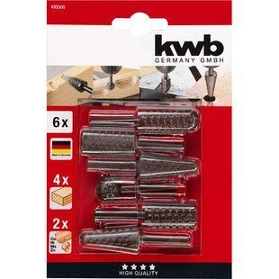 Набір бор-фрез KWB  6 шт (495500)