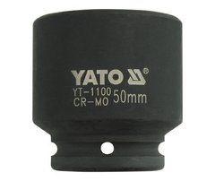 Головка торцева 3/4 "50 мм 6-гранна ударна Yato YT-1100