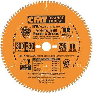 Saw disc on metal СМТ ITK Plus 300х30 mm 96 teeth (276.300.96M)