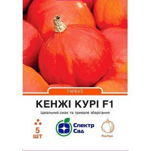 Насіння гарбуз Кенжі Курі F1 СпектрСад 1000-1500 г 5 шт (230000708)