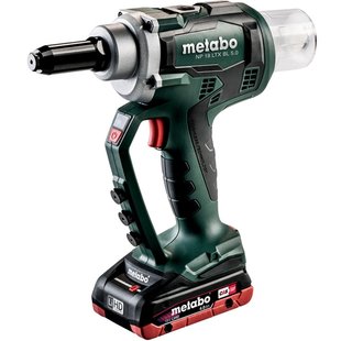 Заклепочник акумуляторний Metabo NP 18 LTX BL 5.0 18 В 6 мм (619002800)