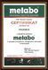Швидкознімне з'єднання Metabo 628708000