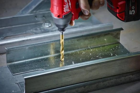 Набір свердел по металу Milwaukee RedHEX HSS-G TiN 2-10 мм 19 шт (48894760)