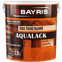 Лак панельний Bayris Aqualack 2.5 л напівматовий (Б00000661)