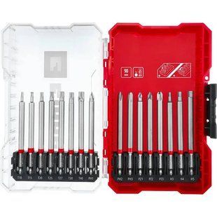 Bits set Einhell elongated 90 mm 16 pcs (118973)