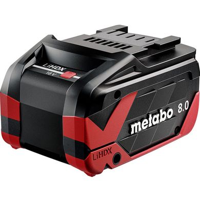 Акумуляторний блок Metabo LiHDX 18 В 8 Аг (624975000)