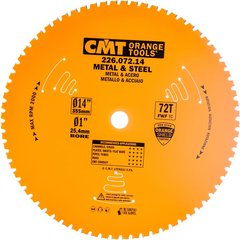 Metal sawing disc СМТ 355х25.4х72 mm (226.072.14)