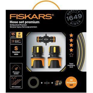 Шланг для поливу Fiskars Q4 15 м 9 мм (3/8") (1027101)