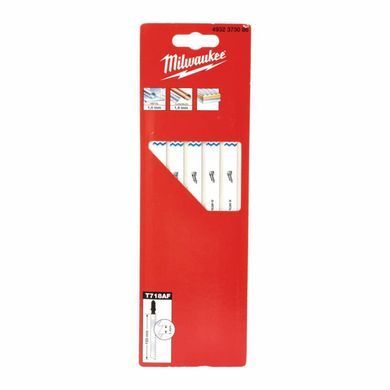 Сanvas for jigsaw Milwaukee T718AF 155х1 mm 5 pcs (4932373086)