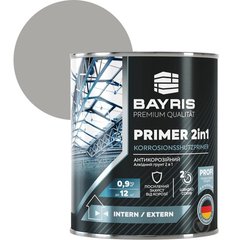 Anti-corrosion primer Bayris Primer 2 in 1 0.9 kg gray (Б00002050)