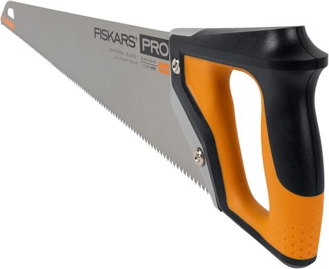 Ножівка по дереву універсальна Fiskars Pro Power Tooth 550 мм 9 TPI (1062917)