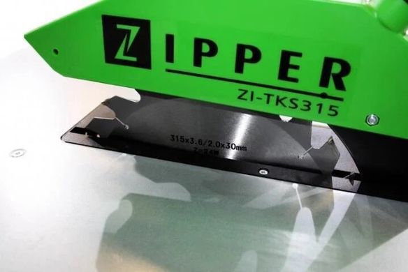 Пила циркулярна настільна Zipper 315 мм 2000 Вт (ZI-TKS315_230V)