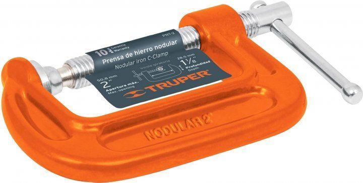 Струбцина столярна TRUPER Mini G-подібна 52 мм (PNT-2)
