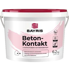 Acrylic adhesive primer Bayris Beton-Kontakt 6.2 kg 200-300 g/m² (Б00000649)