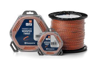 Струна для тримера Husqvarna Whisper Twist Spool orange/black 2.4 мм 210 м (95976691-22)