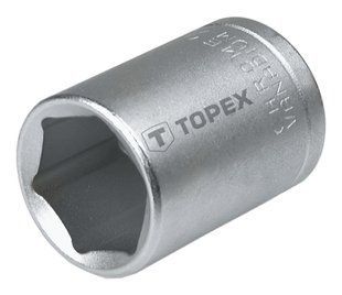 Головка торцева 1/4 "12 мм 6-гранна подовжена TOPEX 38D412