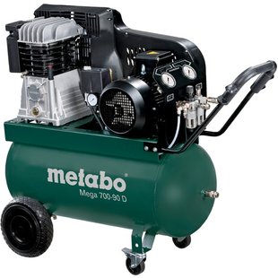 Компресор поршневий мережевий Metabo Mega 700-90 D 601542000