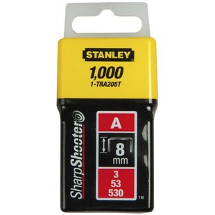 Скоба для степлера 0.7 х 11.3 х 8 мм Light Duty STANLEY 1-TRA205T