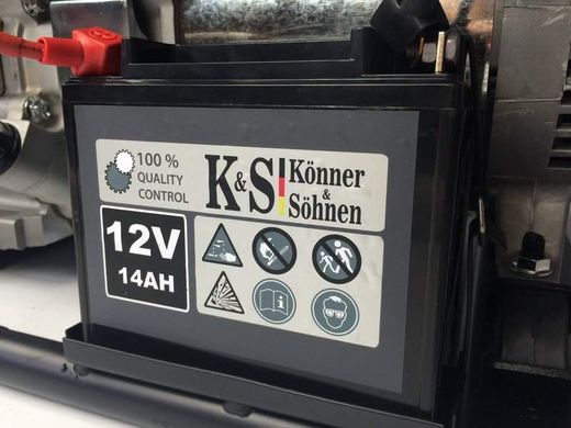 Генератор бензиновий Könner & Söhnen KS 10000E 8000 Вт 25 л (KS10000E)