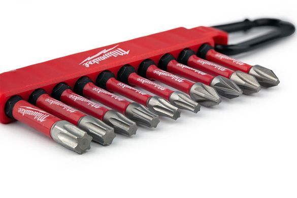 Bits and drills set Milwaukee Shockwave Impact Duty 1/4" 54 pcs (4932479855)