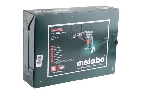 Шуруповерт акумуляторний Metabo SE 18 LTX 2500 18 В 9 Нм (620047890)