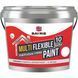 Universal rubber paint Bayris Multi Flexible 10 kg white (Б00001437)