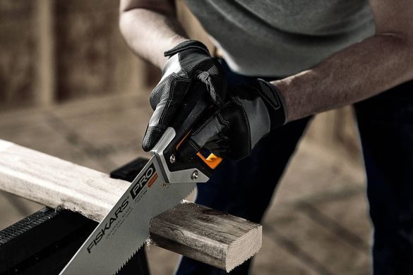 Ножівка по дереву універсальна Fiskars Pro Power Tooth 500 мм 9 TPI (1062919)