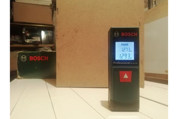 Далекомір лазерний Bosch GLM 20 0.5 c 20 м (0601072E00)