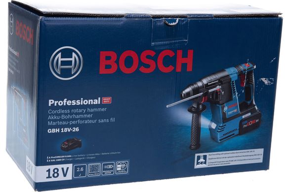 Перфоратор акумуляторний Bosch GBH 18V-26 18 В SDS-plus (0615990M3N)