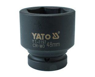 Головка торцева 1 "48 мм 6-гранна ударна Yato YT-1197