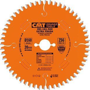 Wood sawing disc СМТ 160х20 mm 56 teeth (281.161.56H)