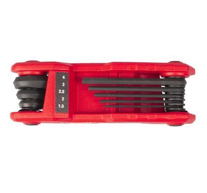 Набір ключів шестигранників Milwaukee складаний 1.5-8 мм 8 шт (4932480978)