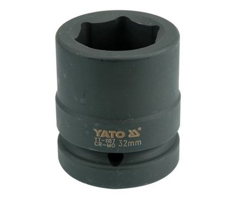 Головка торцева 1 "32 мм 6-гранна ударна Yato YT-1187