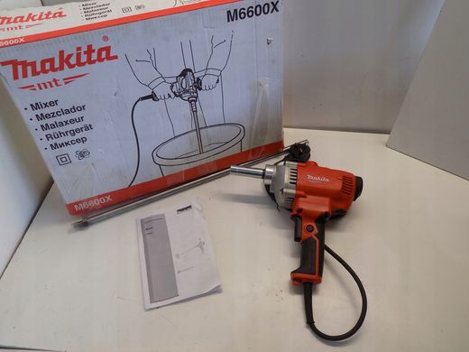Міксер-дриль мережевий Makita 800 Вт 3.4 кг (M6600X)