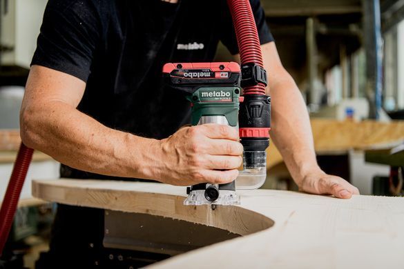 Фрезер акумуляторний кромковий Metabo FMV 18 LTX BL 8 18 В 40 мм (601742850)