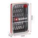 Precision bit set Einhell 28 mm 33 pcs (115010)