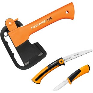 Набір туристичний Fiskars X-series X5 camping SET 722 мм 2.43 кг (1057912)